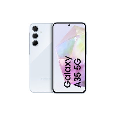 Samsung GALAXY A35 5G A356B Dual-SIM 256GB Awesome Iceblue Android 14 Smartphone