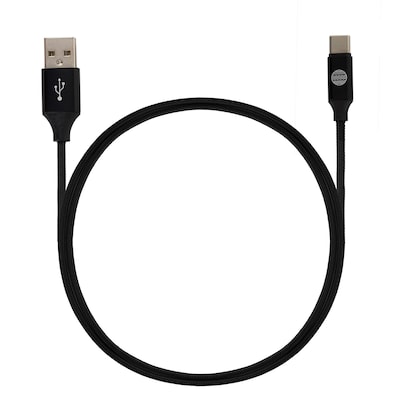 OUR PURE PLANET Ladekabel USB-A zu USB-C 1,2m Schwarz