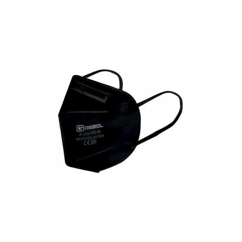 Gebol – Atemschutzmaske Compact FFP2 black o.Ventil 2 Stk.