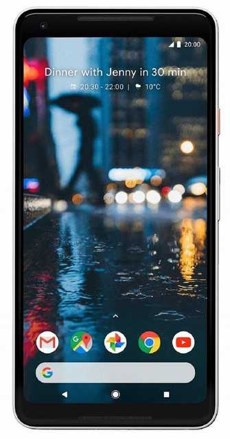 Google Pixel 2 XL Smartphone (15,24 cm/6 Zoll, 64 GB Speicherplatz, 12,2 MP Kamera, Mit optischem Bildstabilisator)