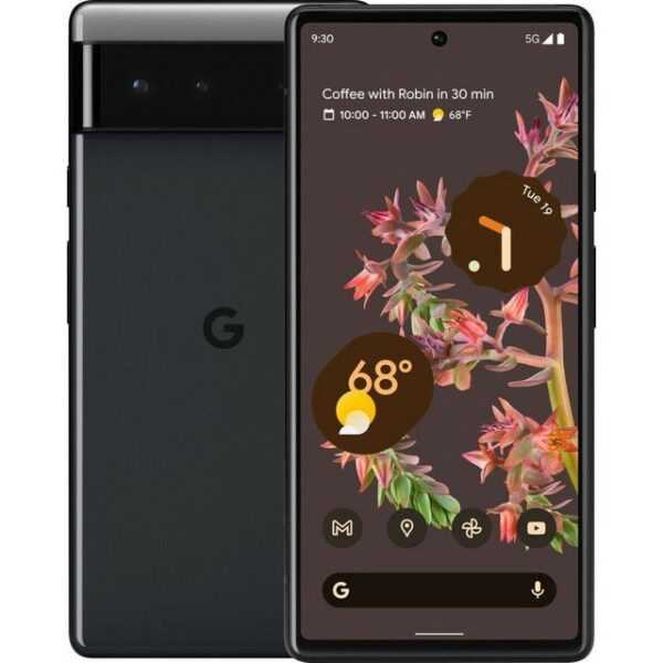 Google Pixel 6 128GB Stormy Black Smartphone
