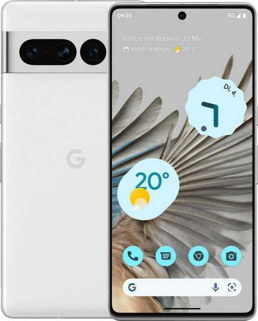 Google Pixel 7 Pro Smartphone (17,02 cm/6,7 Zoll, 128 GB Speicherplatz, 50 MP Kamera)