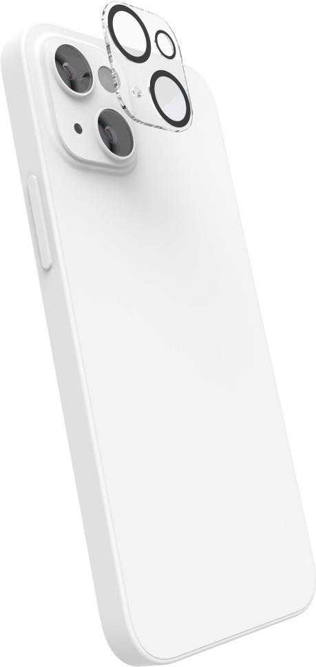 Hama Essential Line - Objektivschutz für Handy - Glas - Rahmenfarbe schwarz - für Apple iPhone 13, 13 mini (00219886)