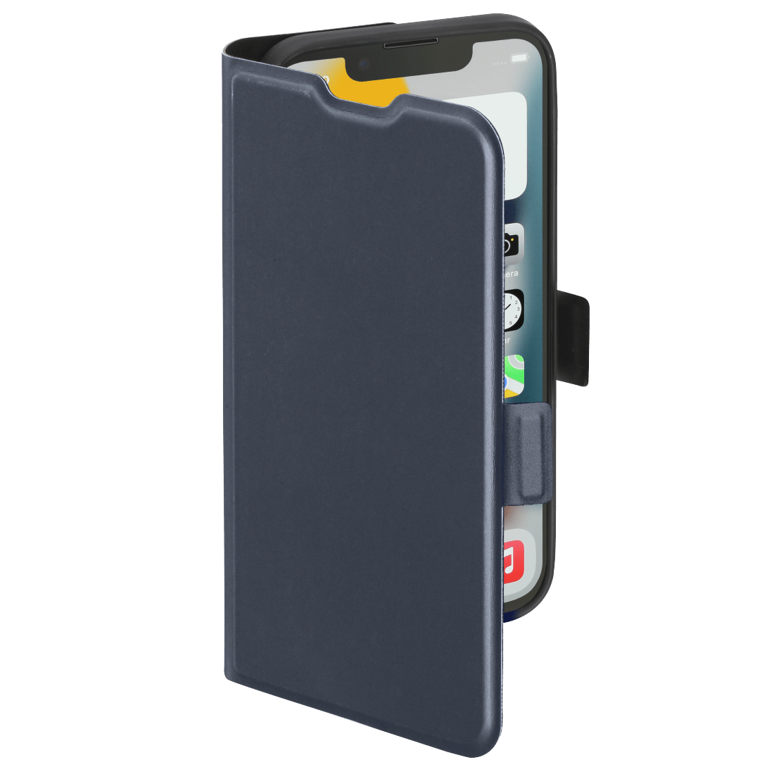 Hama Essential Line Single 2.0 – Flip-Hülle für Mobiltelefon – Thermoplastisches Polyurethan (TPU) – dunkelblau – für Apple iPhone 13 mini (00177885)