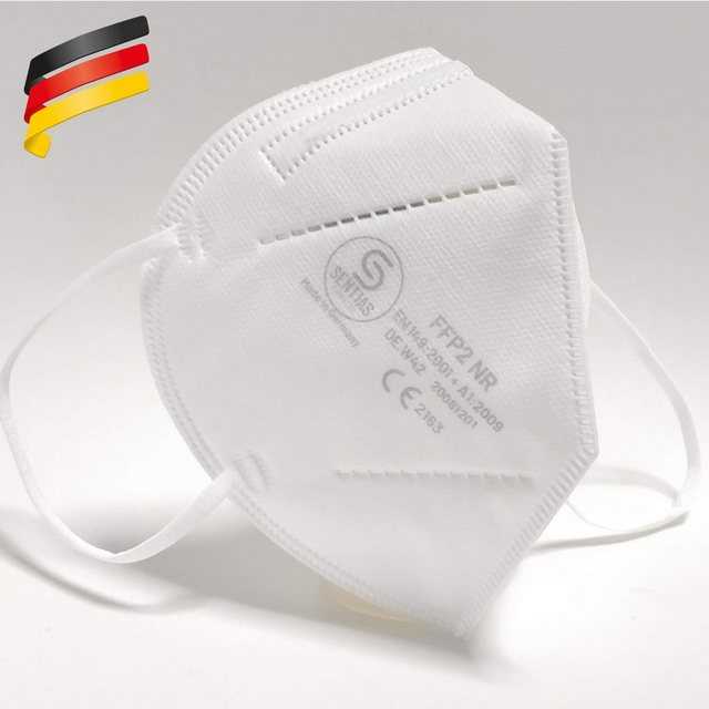 Holthaus Medical Wundpflaster Faltmaske FFP2 nach EN 149, weiß, 1 Stück, Packung