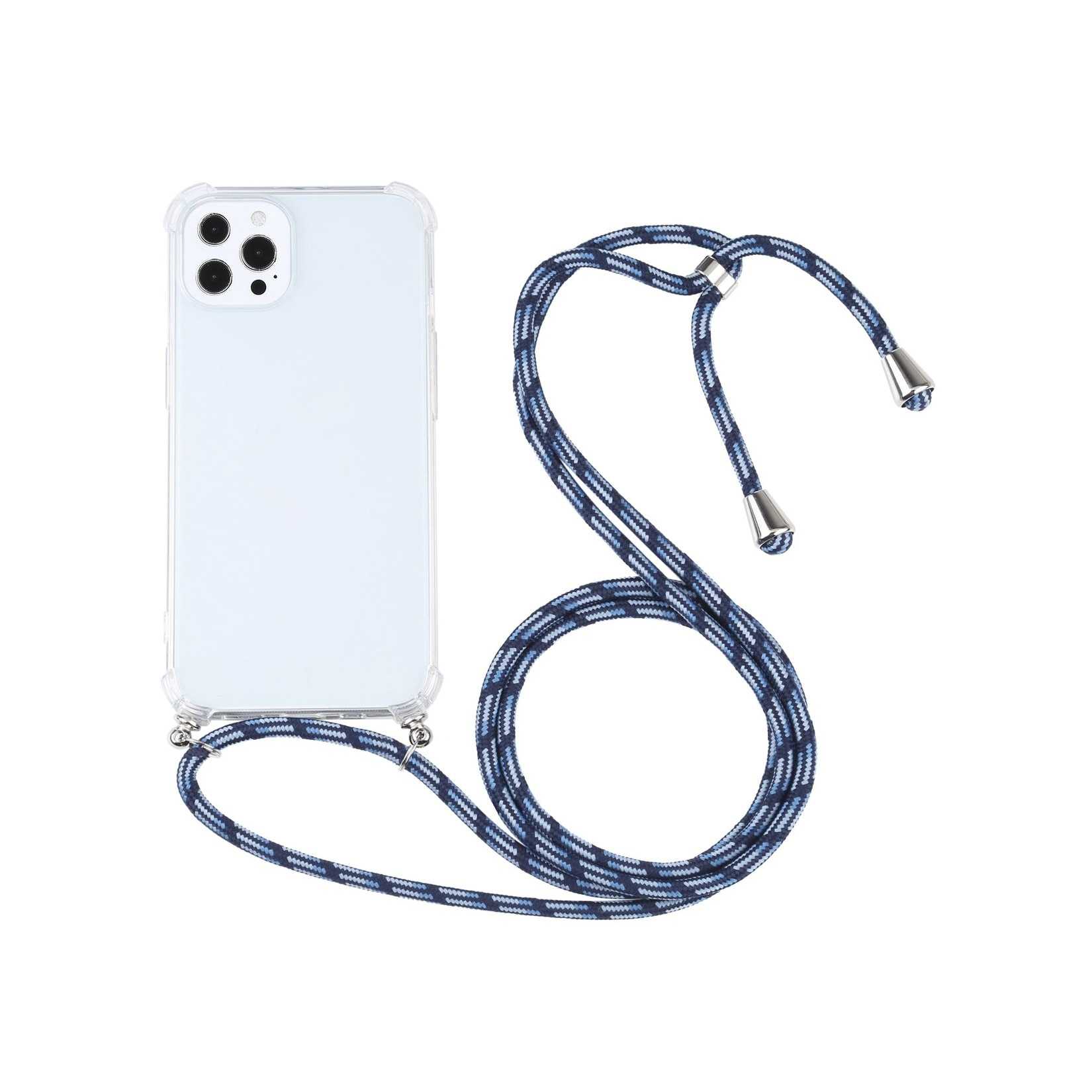 Hülle Handy Schutz für Apple iPhone 13 Pro Max Case Cover Tasche Etuis Blau Neu