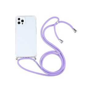 Hülle Handy Schutz für Apple iPhone 13 Pro Max Case Cover Tasche Etuis Violett