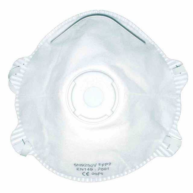 IRONSIDE Gesichtsmaske Feinstaubmaske 10 Stück FFP2 EN 149:2001 mit Kohlenstoff-Vorfilter
