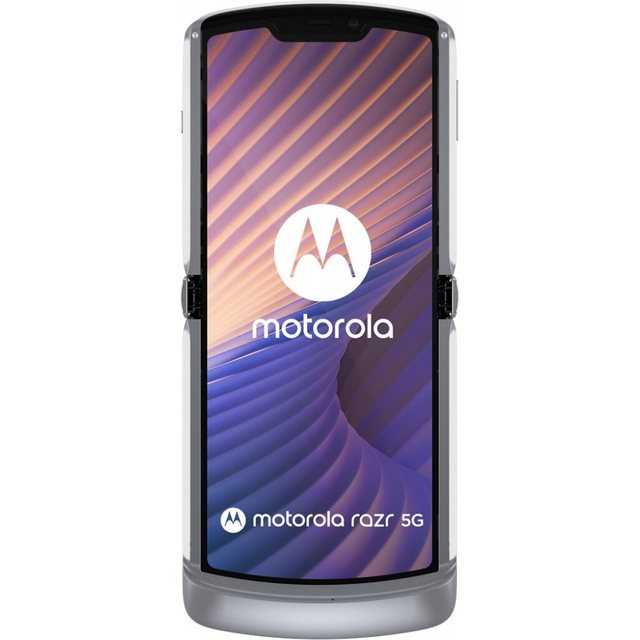 Motorola Razr 5G 256 GB / 8 GB - Smartphone - liquid mercury Smartphone (6,2 Zoll, 256 GB Speicherplatz)