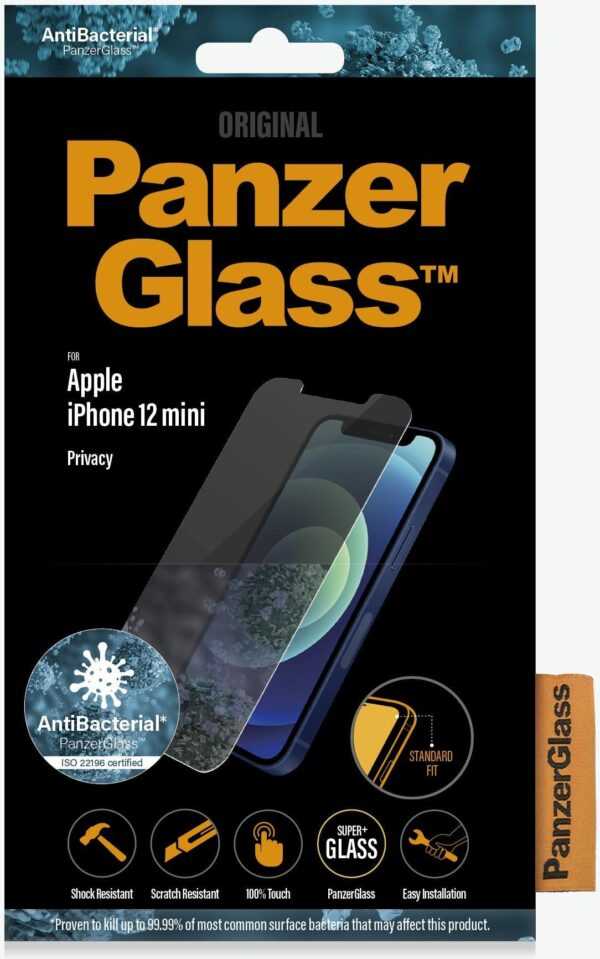 PanzerGlass Privacy - Blickschutzfilter für Handy - kristallklar - für Apple iPhone 12 mini (P2707)
