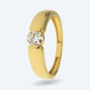 Ring 585 Gelbgold Lab Grown Diamant, ca. 0,5ct