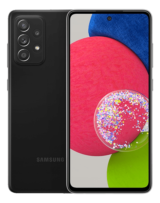 Samsung Galaxy A52s 5G - Enterprise Edition - 5G Smartphone - Dual-SIM - RAM 6 GB / 128 GB - microSD slot - OLED-Display - 6.5 - 2400 x 1080 Pixel - 4x x Rückkamera 64 MP, 12 MP, 5 MP, 5 MP - front camera 32 MP - Awesome Black (SM-A528BZKCEEB) - Sonderposten