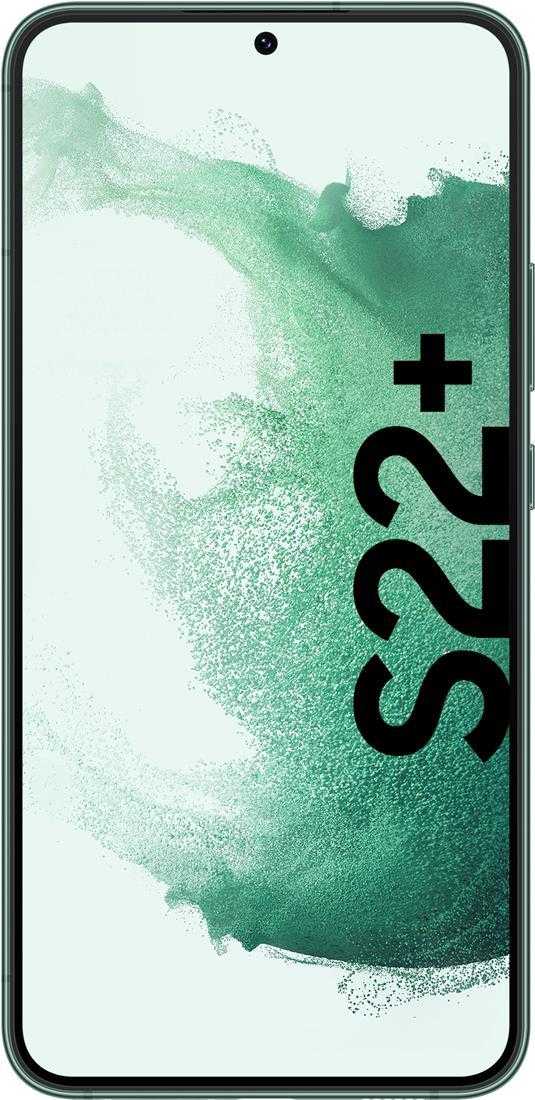 Samsung Galaxy S22+ – 5G Smartphone – Dual-SIM – RAM 8 GB / 128 GB – OLED-Display – 6.6 – 2340 x 1080 Pixel (120 Hz) – Triple-Kamera 50 MP, 12 MP, 10 MP – front camera 10 MP – grün (SM-S906BZGDEUE)