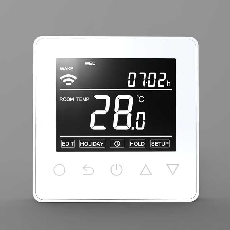 Thermostat ET61W White für elektrische Fußbodenheizung mit TWIN-Technologie - Steuerung über Smartphone