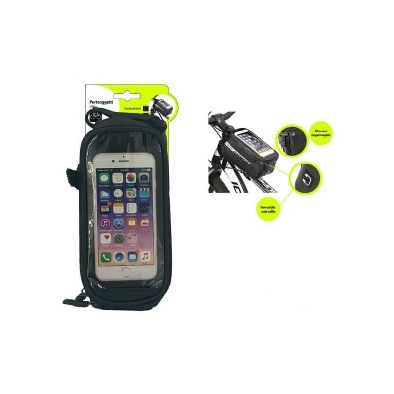 Trade Shop Traesio - wasserdichte handyhalterung smartphone objekte für fahrradrahmen XC2652
