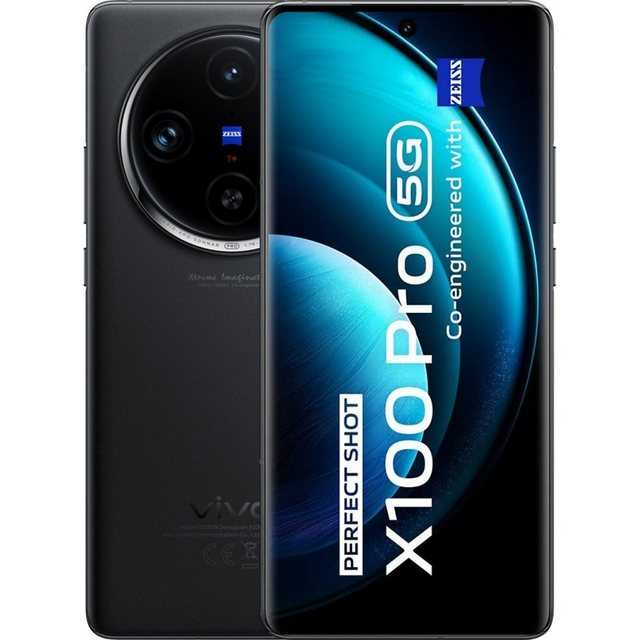 Vivo X100 Pro 5G 512 GB / 16 GB – Smartphone – asteroid black Smartphone (6,78 Zoll, 512 GB Speicherplatz)