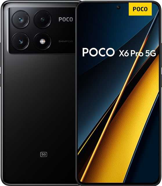 Xiaomi POCO X6 Pro 5G Smartphone (6,67 Zoll, 512 GB Speicherplatz, 64 MP Kamera)