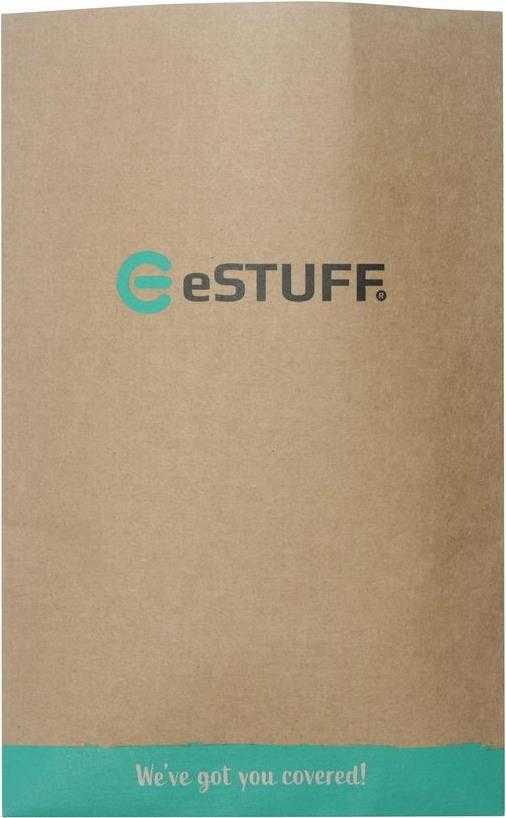eSTUFF - Hintere Abdeckung für Mobiltelefon - kompatibel mit MagSafe - Thermoplastisches Polyurethan (TPU) - klar - für Apple iPhone 13