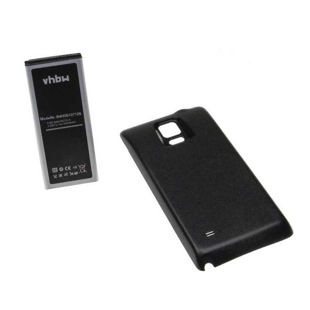 vhbw kompatibel mit Samsung Galaxy SM-N910P, SM-N910R4 Smartphone-Akku Li-Ion 6400 mAh (3,85 V)