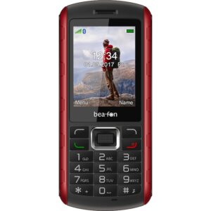Bea-fon Active Line AL560 schwarz/rot Mobiltelefon