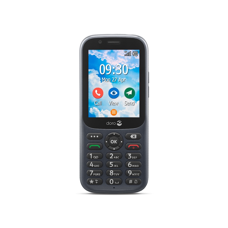 Doro 730X Mobiltelefon graphit