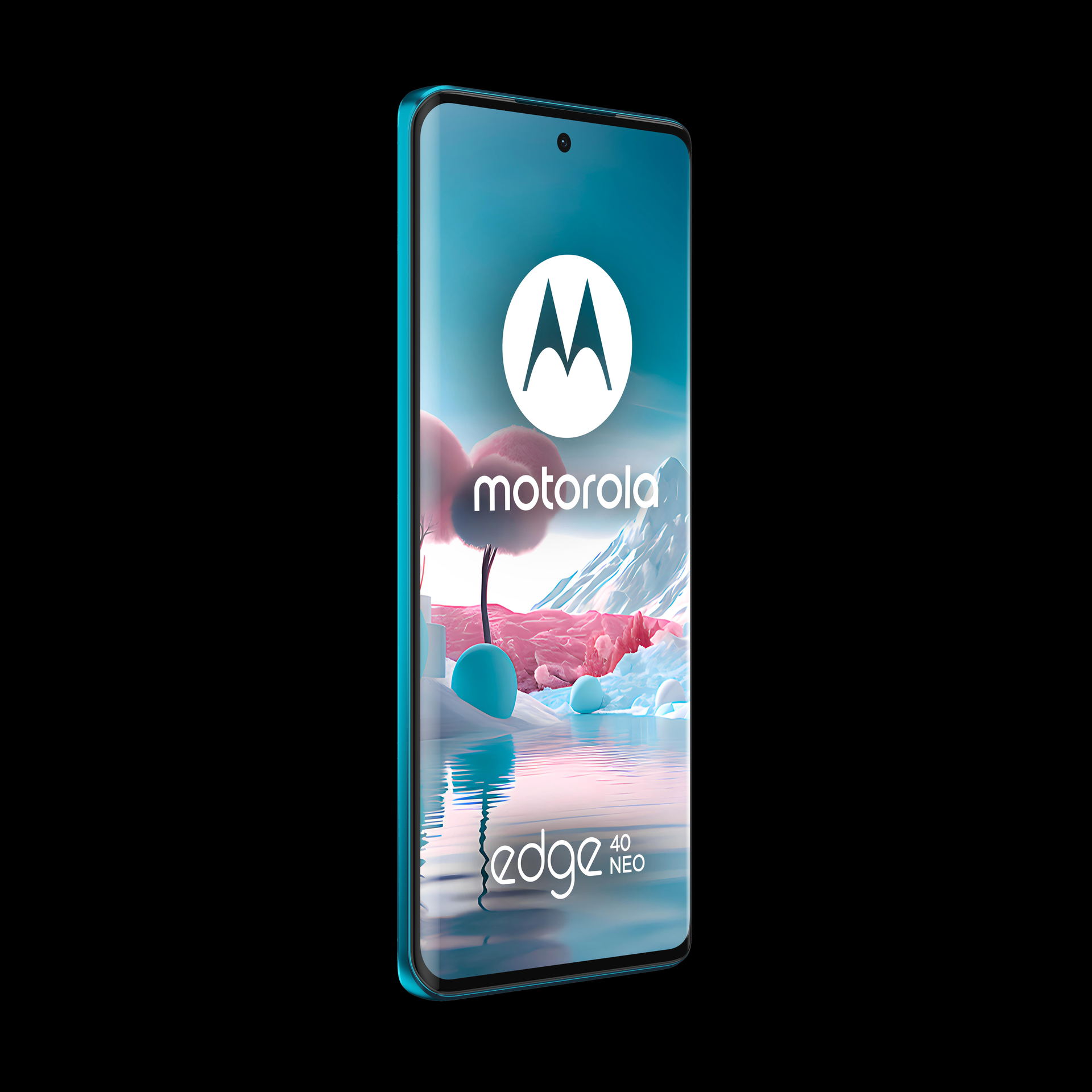 Motorola Edge 40 Neo 16,6 cm (6.55) Dual-SIM Android 13 5G USB Typ-C 12 GB 256 GB 5000 mAh Blau (PAYH0034SE)