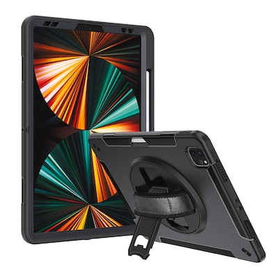 4smarts Rugged Case Grip für iPad Pro 12.9 (6.Gen) – schwarz