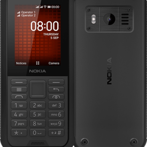 Nokia 800 Tough 6,1 cm (2.4 ) 0,5 GB 4 GB Hybride Dual-SIM Schwarz 2100 mAh (16CNTB01A08)