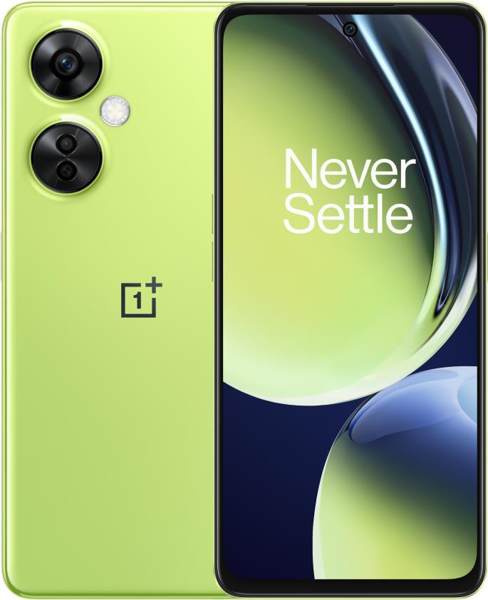 OnePlus Nord CE 3 Lite 5G 17,1 cm (6.72 ) Hybride Dual-SIM Android 13 USB Typ-C 8 GB 128 GB 5000 mAh Limette (5011102565)