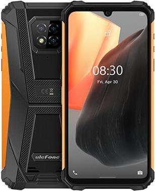 Ulefone Armor 8 Pro 15,5 cm (6.1) Hybride Dual-SIM Android 11 4G USB Typ-C 8 GB 128 GB 5520 mAh Schwarz – Orange (UF-A8P-8GB/OE)