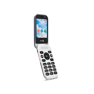 Doro 7080 Mobiltelefon graphit-weiß
