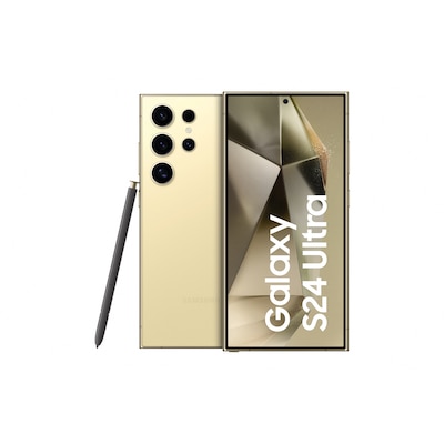 Samsung GALAXY S24 Ultra 5G S928B DS 256GB Titanium Yellow Android 14 Smartphone