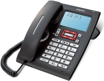 emporia T20AB CLIP – Komfort Telefon mit dig. Anrufbeantworter (T20AB)