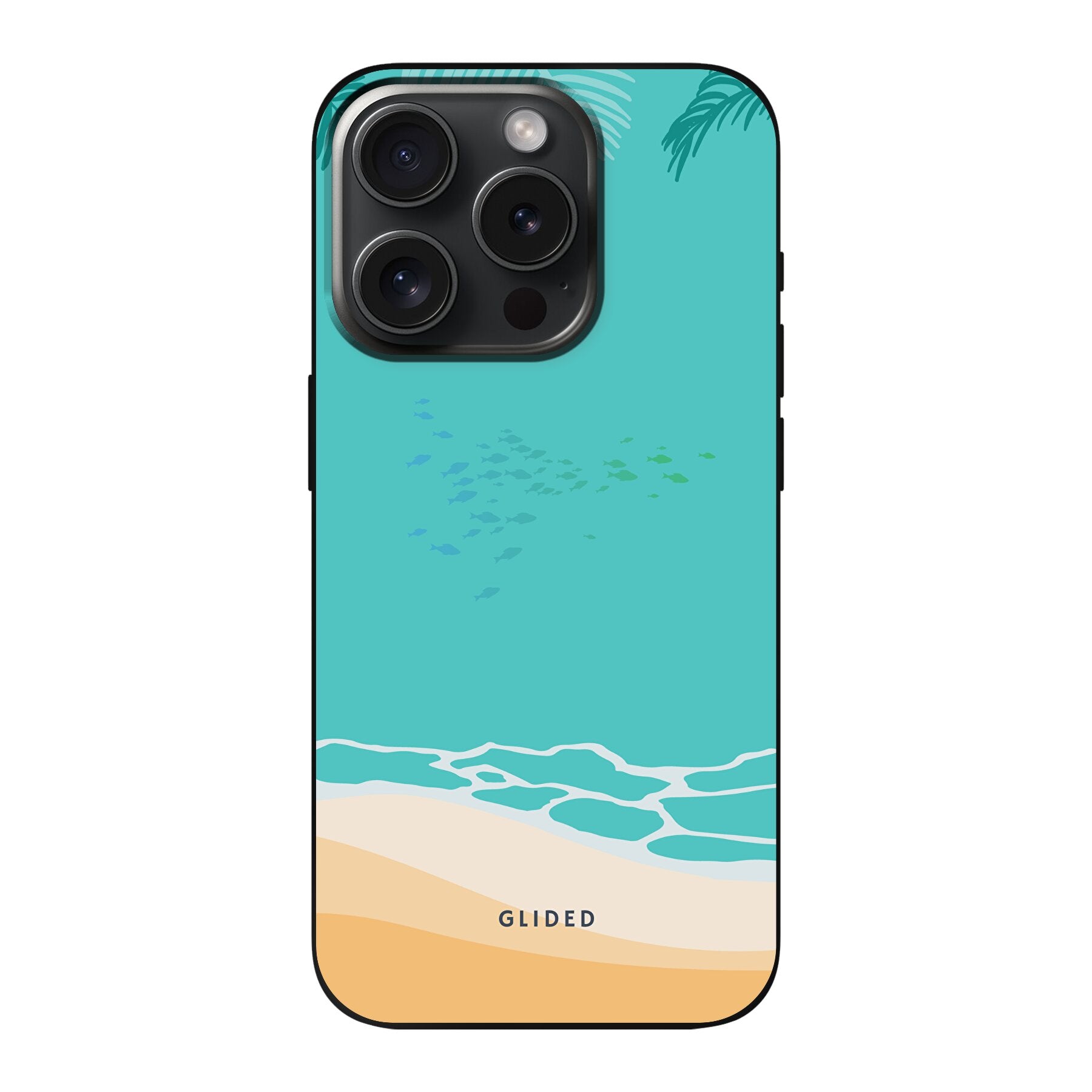 Beachy – iPhone 15 Pro Handyhülle – Hard Case