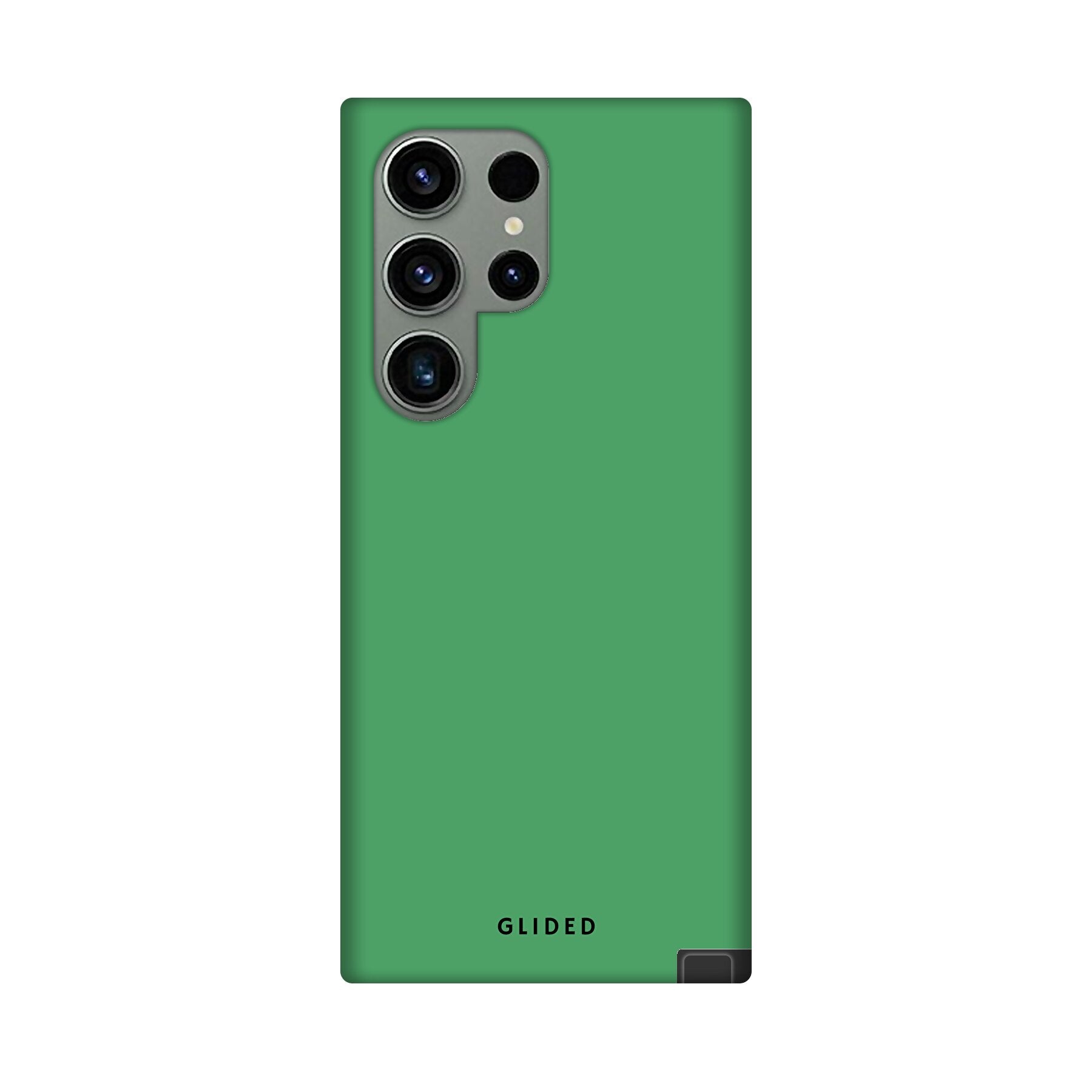 Green Elegance – Samsung Galaxy S23 Ultra Handyhülle – Hard Case