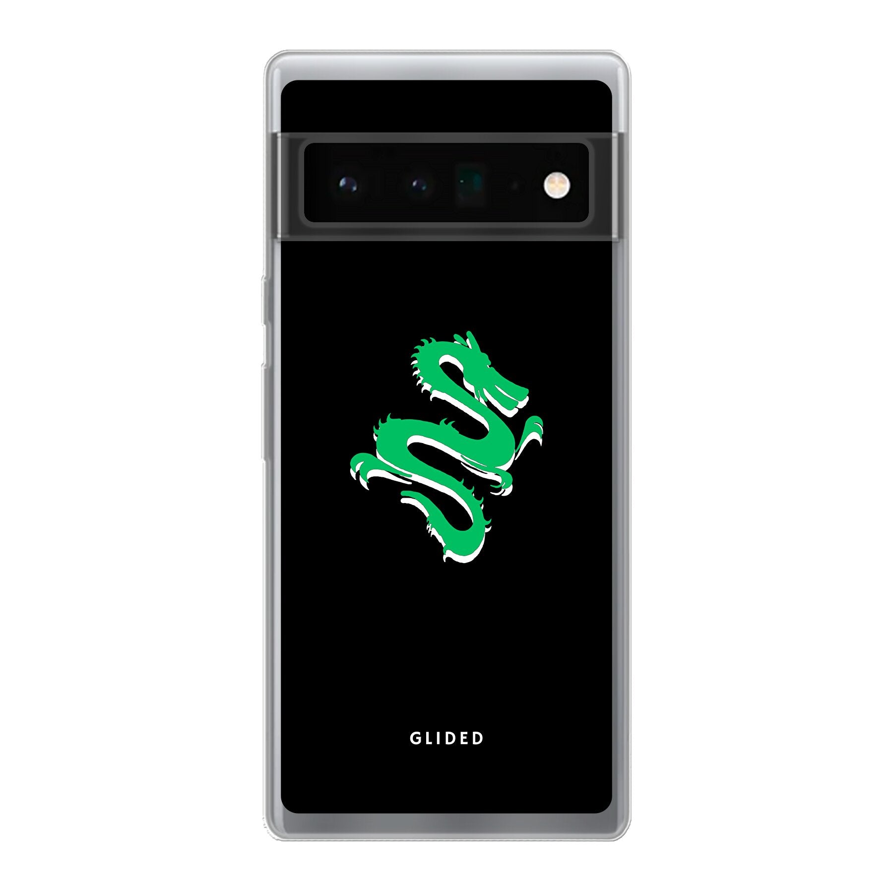 Emerald Dragon – Google Pixel 6 Pro Handyhülle – Soft case