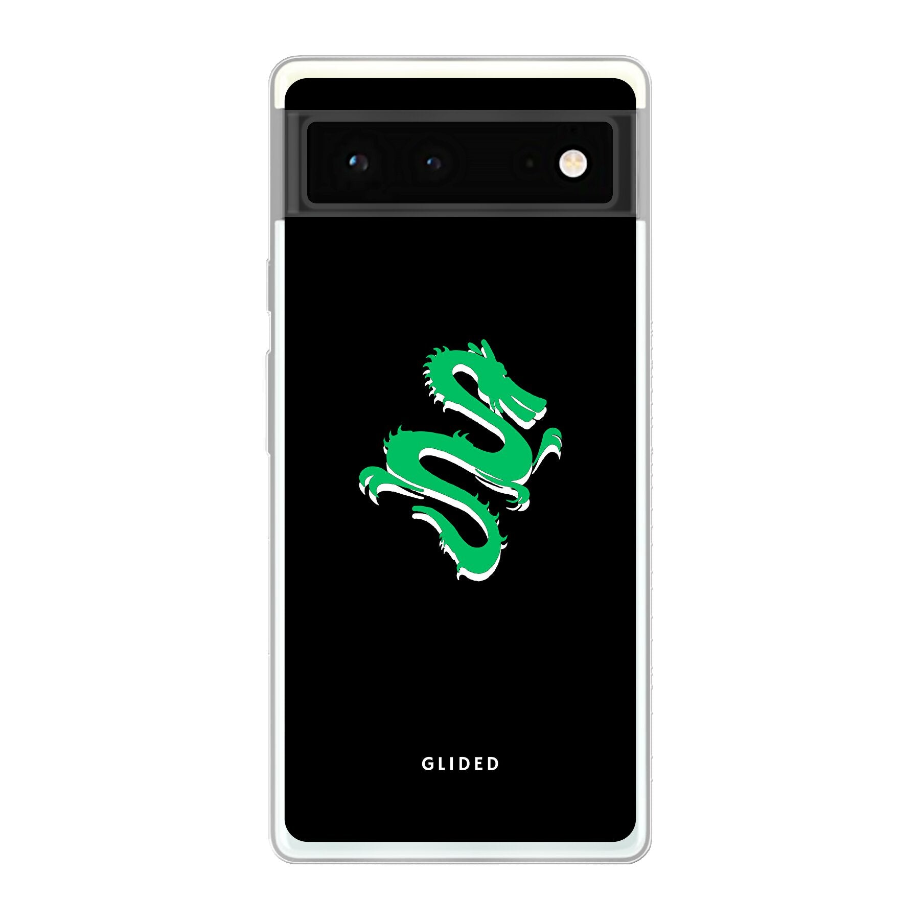 Emerald Dragon – Google Pixel 6 Handyhülle – Soft case
