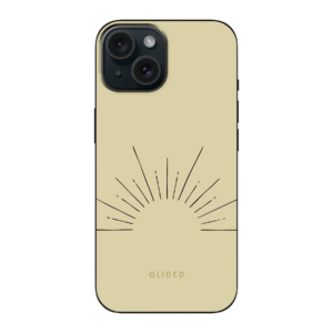 Sunrise - iPhone 15 Handyhülle - Crossbody case mit Band