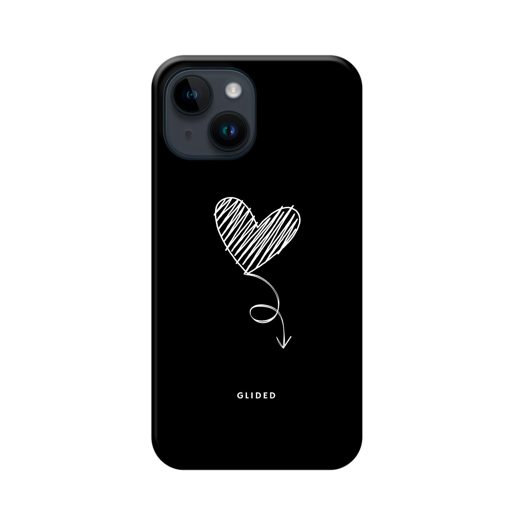 Dark Heart – iPhone 14 Handyhülle – Soft case