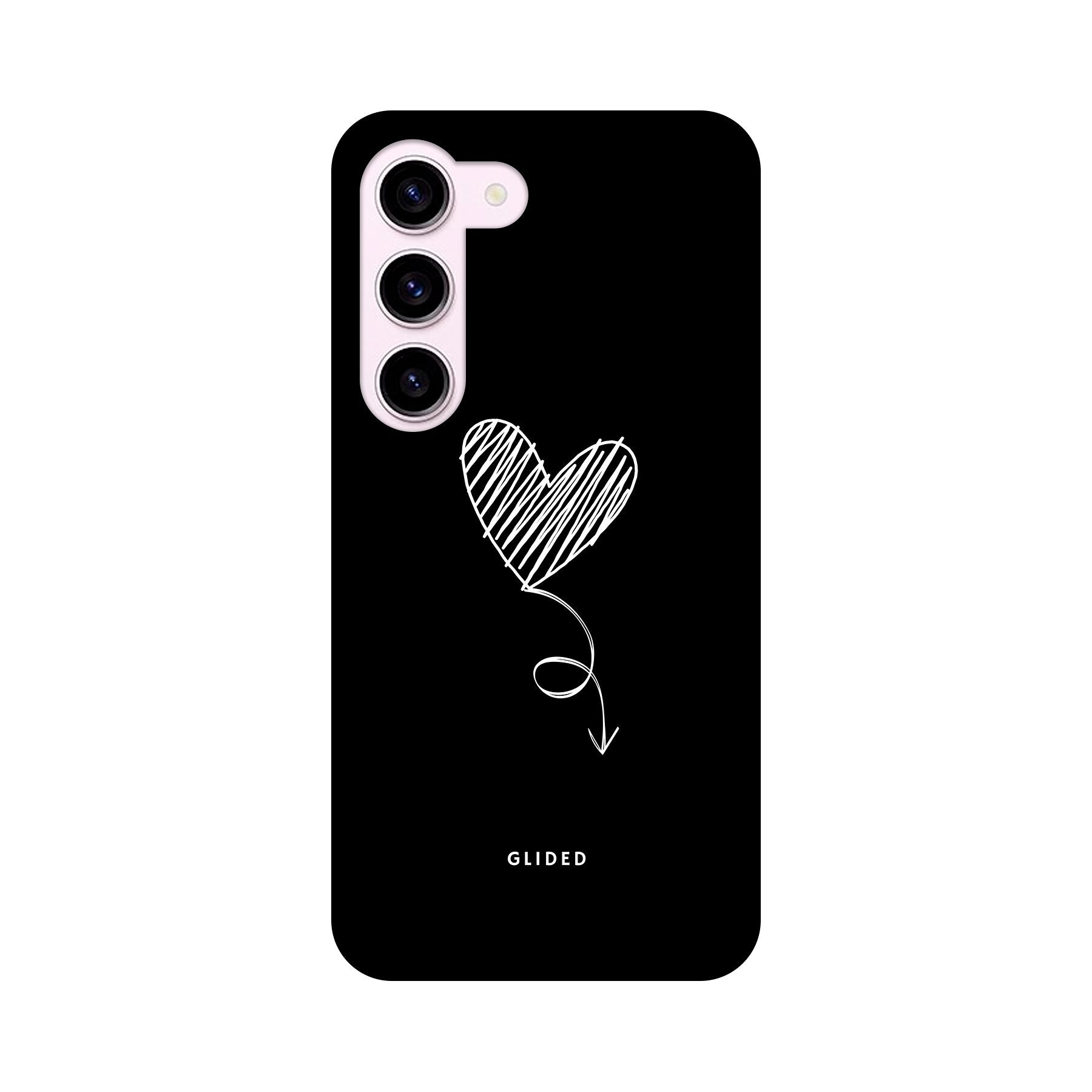 Dark Heart – Samsung Galaxy S23 Handyhülle – Soft case