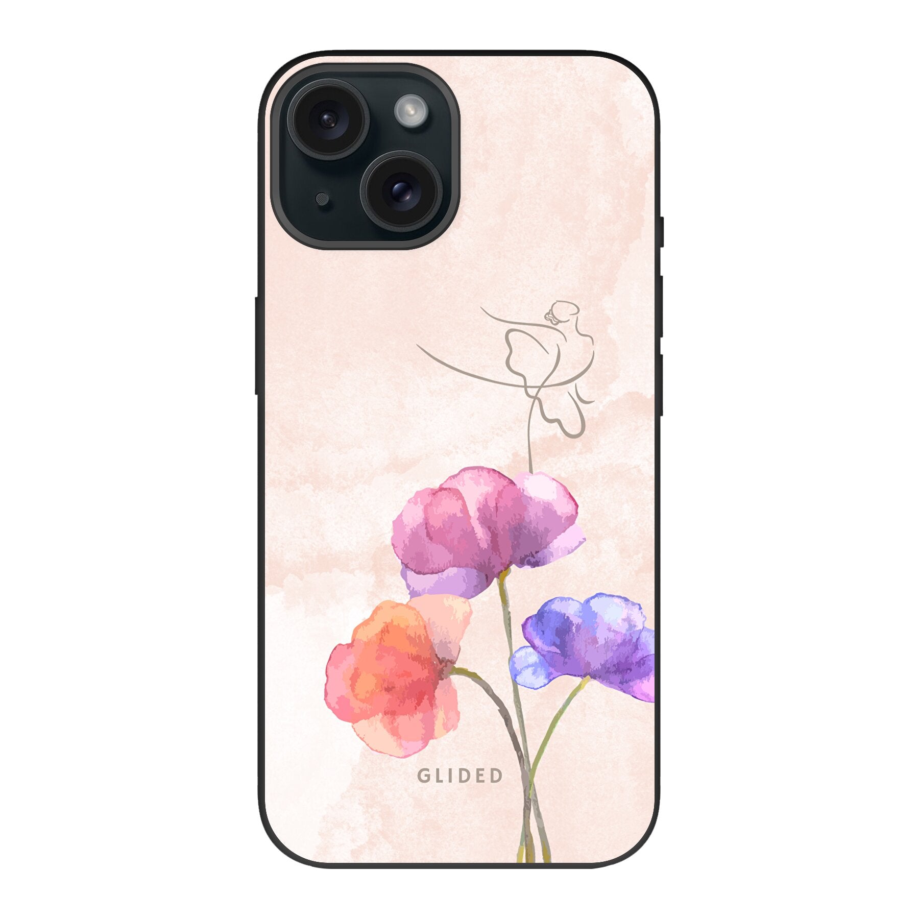 Blossom – iPhone 15 Handyhülle – Hard Case