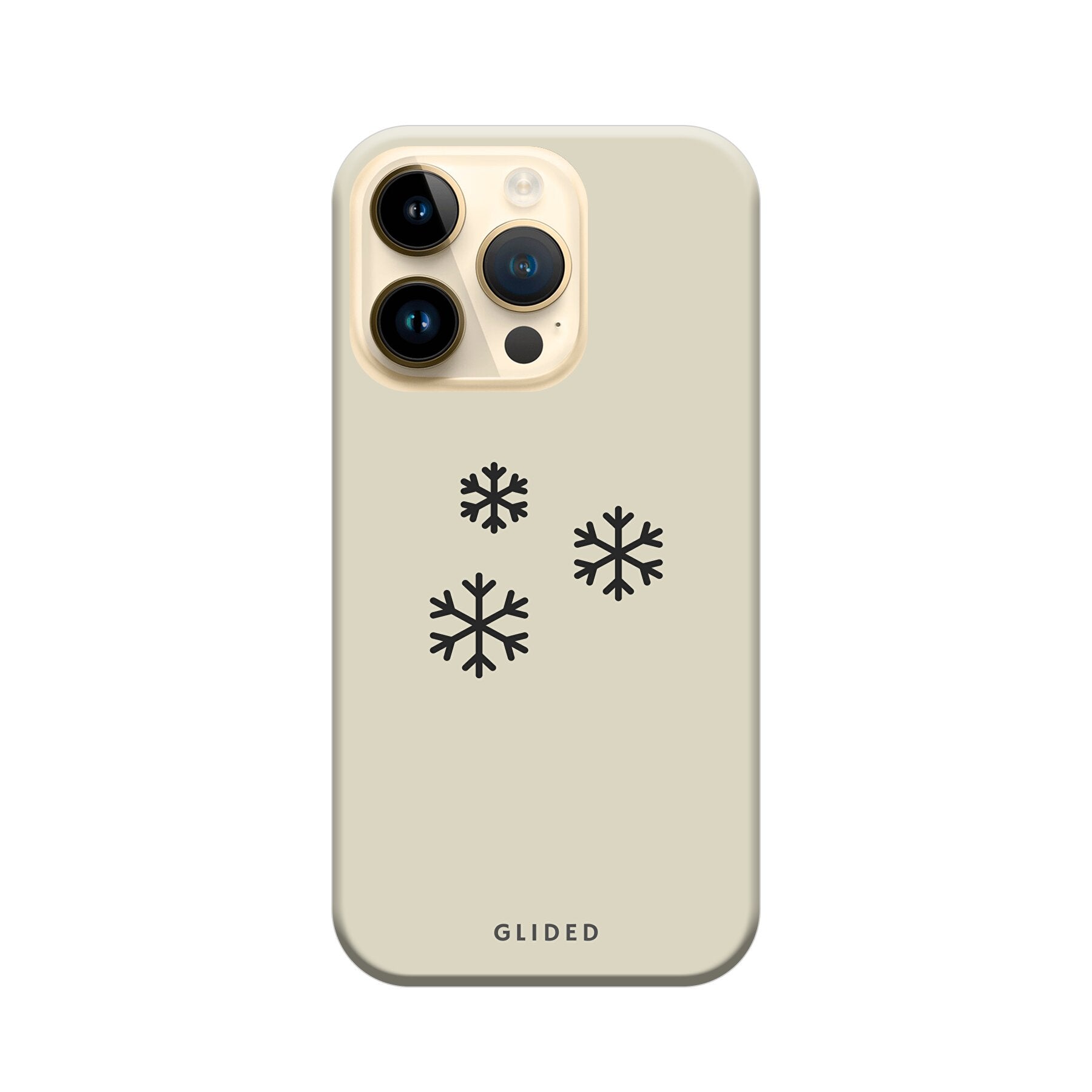 Snowflakes – iPhone 14 Pro Handyhülle – Hard Case