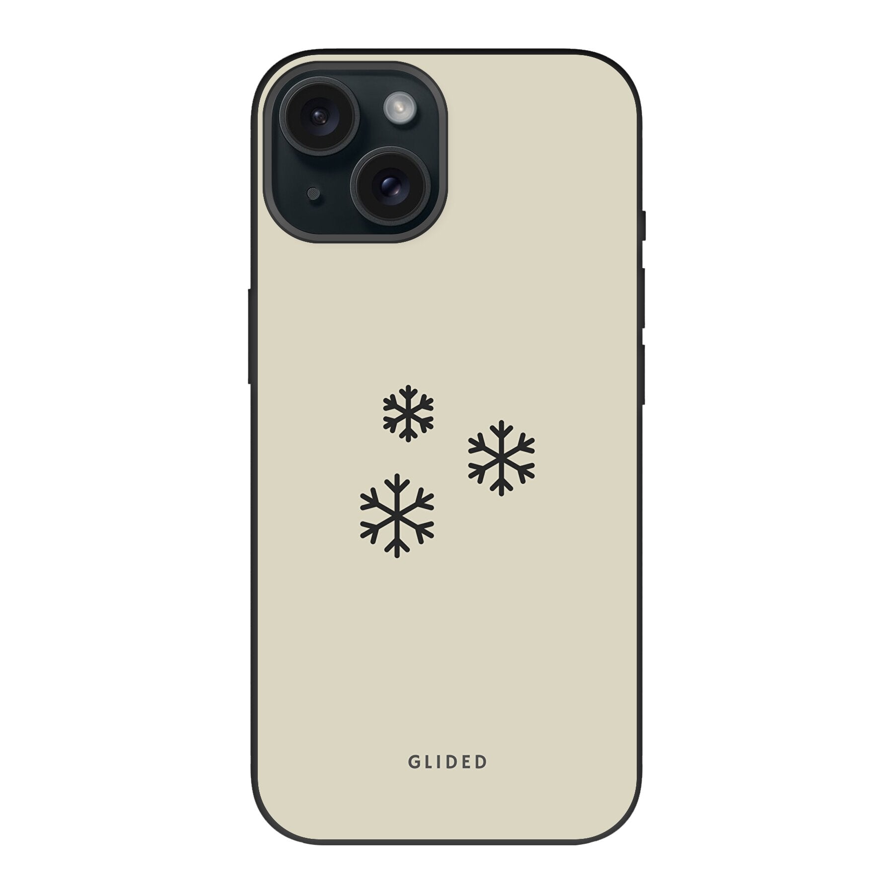 Snowflakes – iPhone 15 Handyhülle – Hard Case