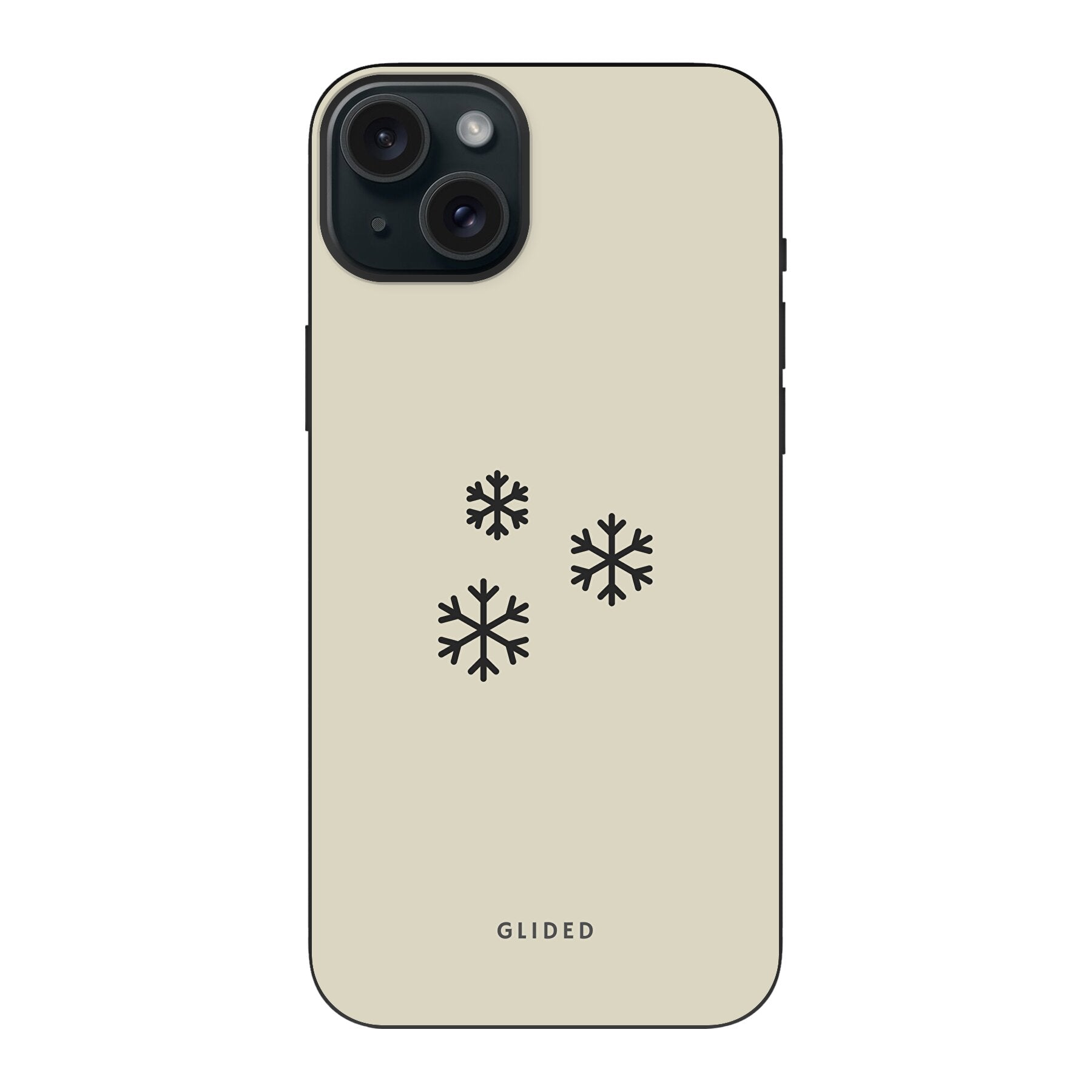 Snowflakes – iPhone 15 Plus Handyhülle – Hard Case