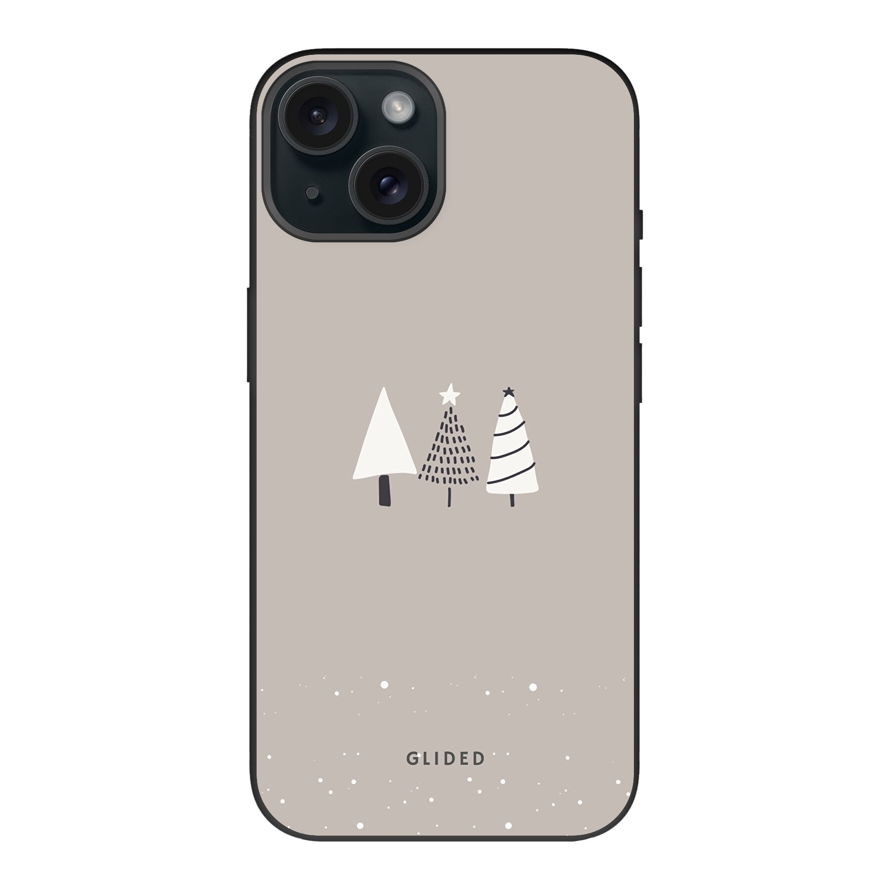 Snowscape – iPhone 15 Handyhülle – Hard Case