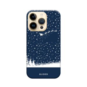 Flying Santa - iPhone 14 Pro Handyhülle - Hard Case