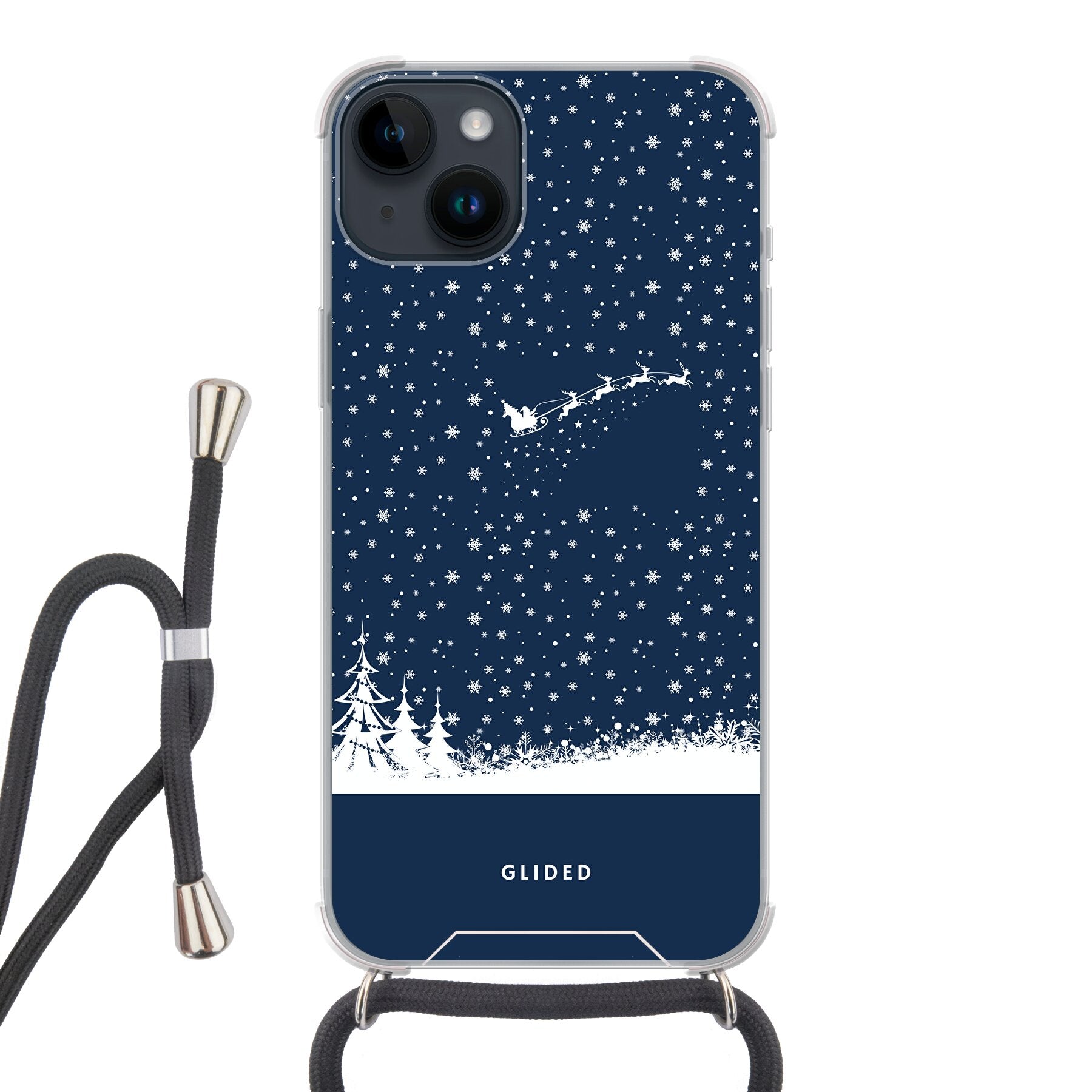 Flying Santa – iPhone 14 Plus Handyhülle – Hard Case