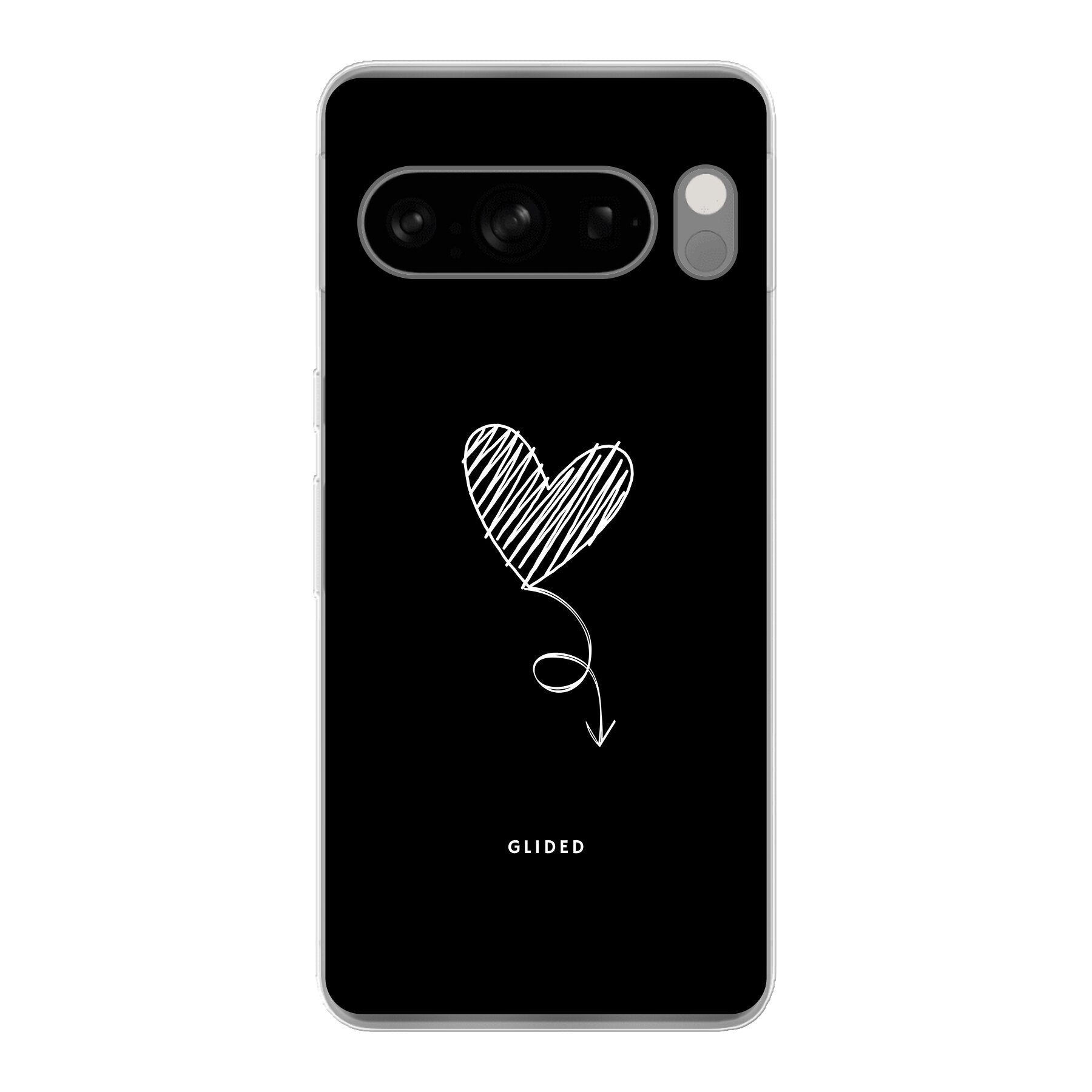 Dark Heart – Google Pixel 8 Pro Handyhülle – Soft case