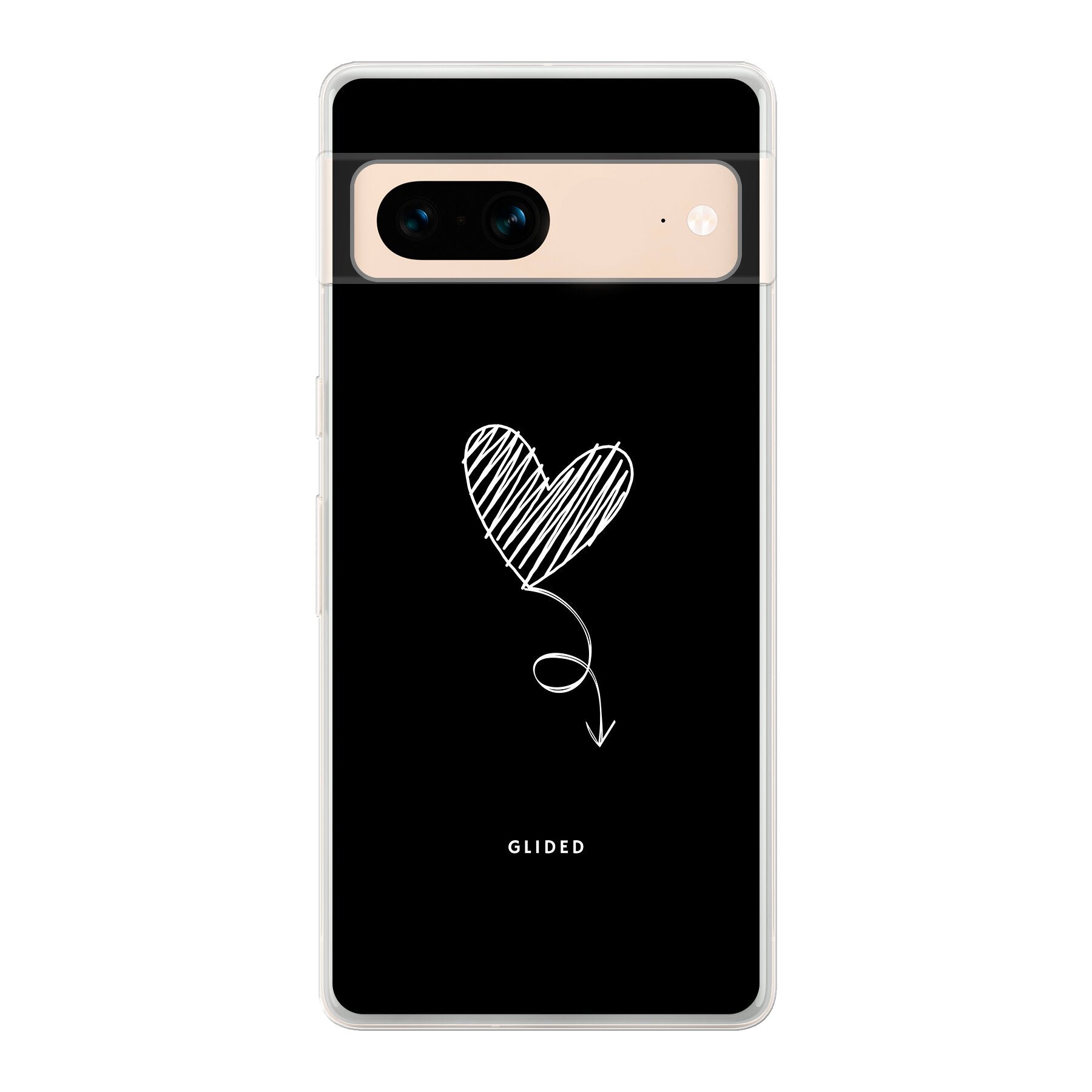 Dark Heart – Google Pixel 7 Handyhülle – Soft case