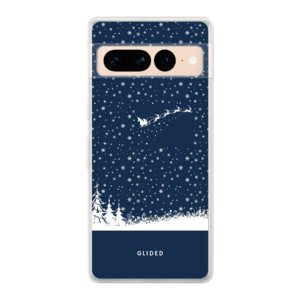 Flying Santa - Google Pixel 7 Pro Handyhülle - Soft case